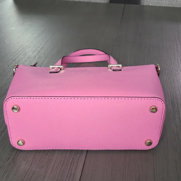 NWOT - Kate Spade Satchel w/Crossbody Strap Pink π - Picture 5 of 15